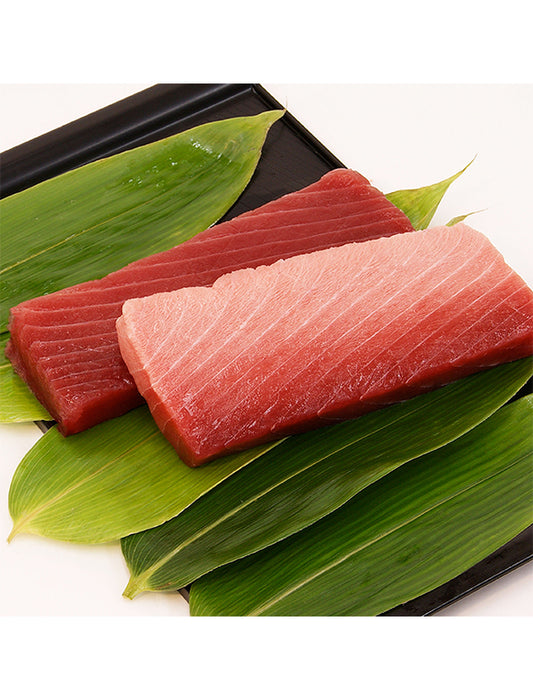 【お取り寄せ(送料込)】＜流氷南鮪＞天然南マグロセットC　赤身約200g×1柵、中とろ約200g×1柵