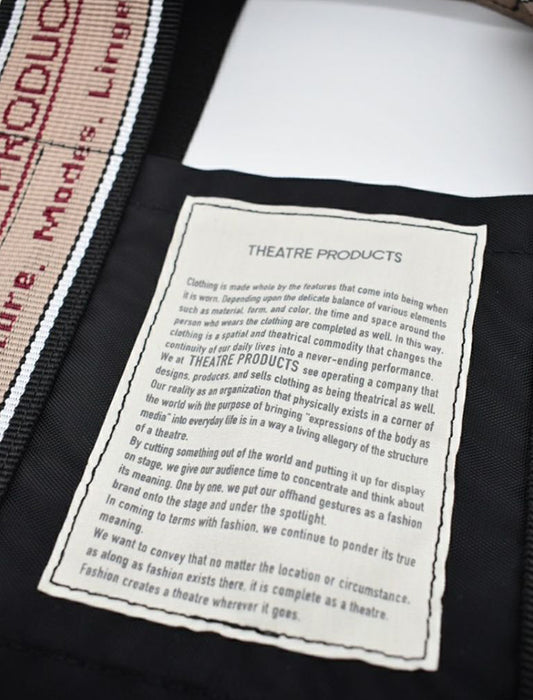 【メーカー直送(送料込)】<THEATREPRODUCTS>2WAYナイロントート“MISSISSIPPI” -S-