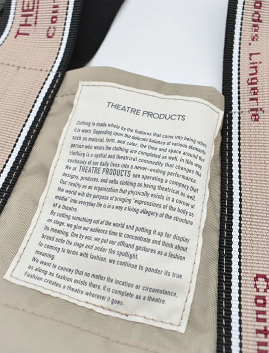 【メーカー直送(送料込)】<THEATREPRODUCTS>2WAYナイロントート“MISSISSIPPI” -S-