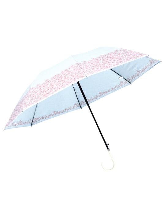 【メーカー直送(送料込)】＜mabu＞晴雨兼用傘ヒートカットショートジャンプ